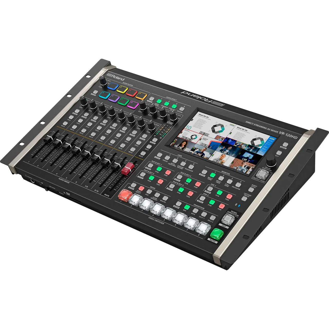 Roland VR-120HD Streaming and Recording Video Switcher