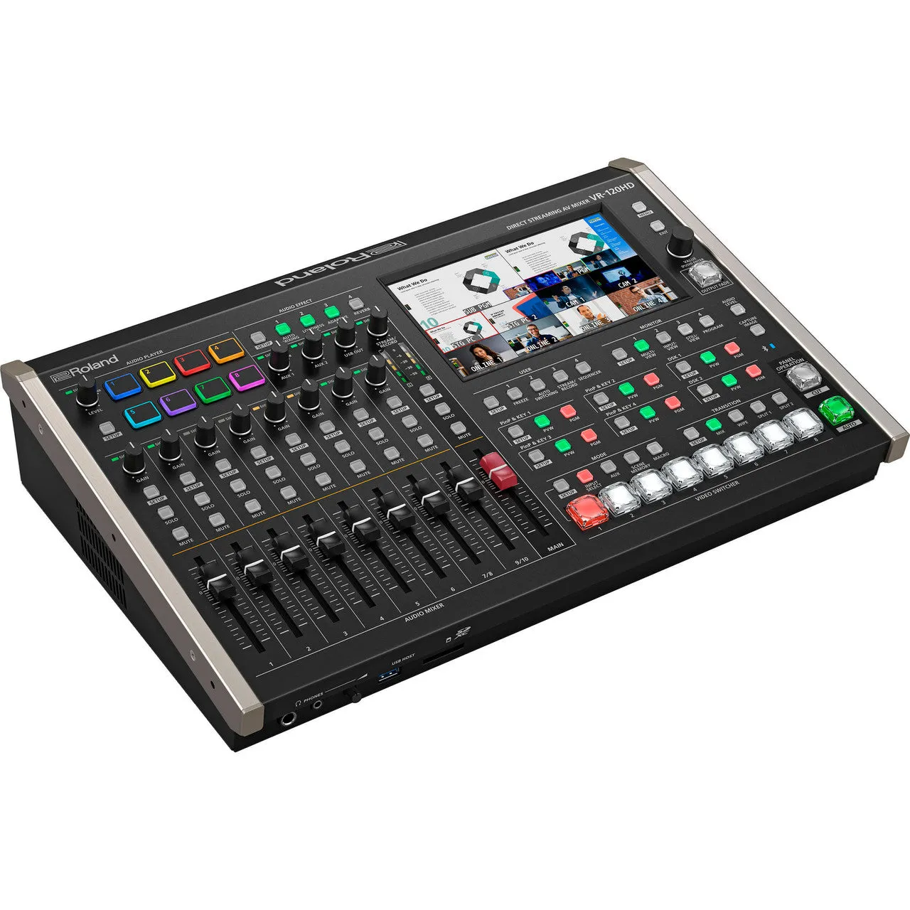 Roland VR-120HD Streaming and Recording Video Switcher