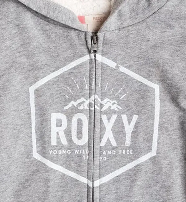 Roxy Girls Memorize Density Zip Up Hoodie