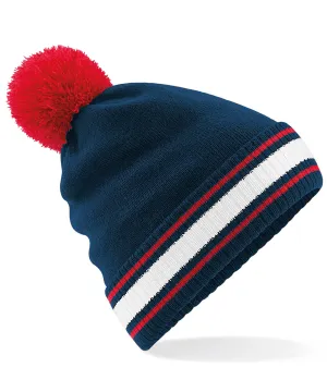 Stadium beanie | French Navy/Classic Red/White