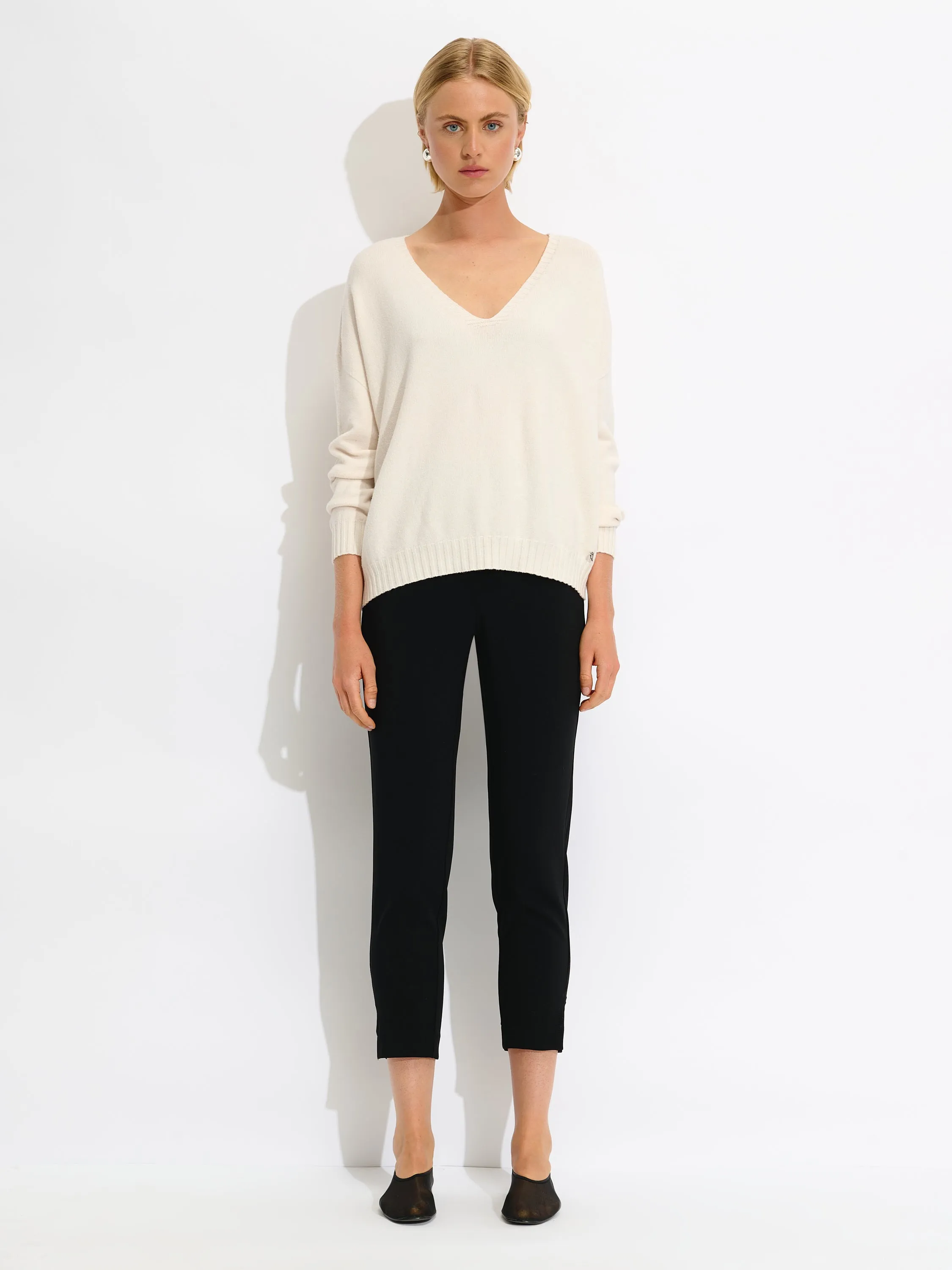 V-Neckline Sweater