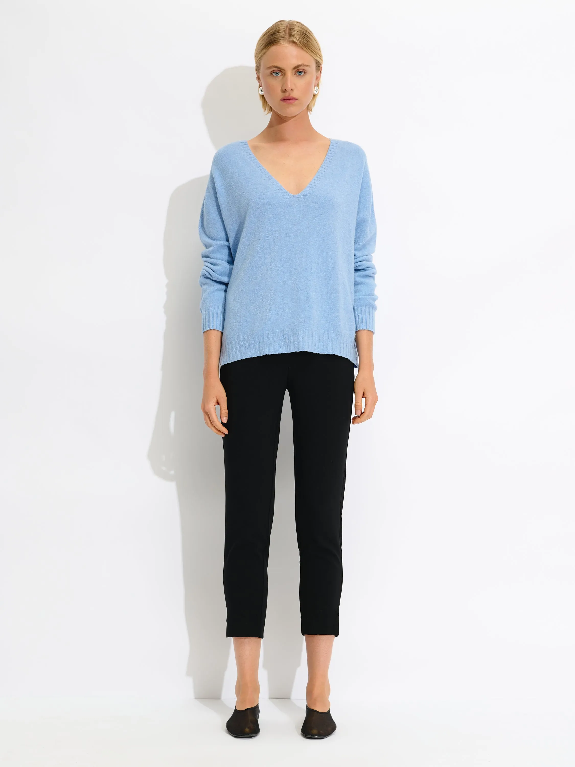 V-Neckline Sweater