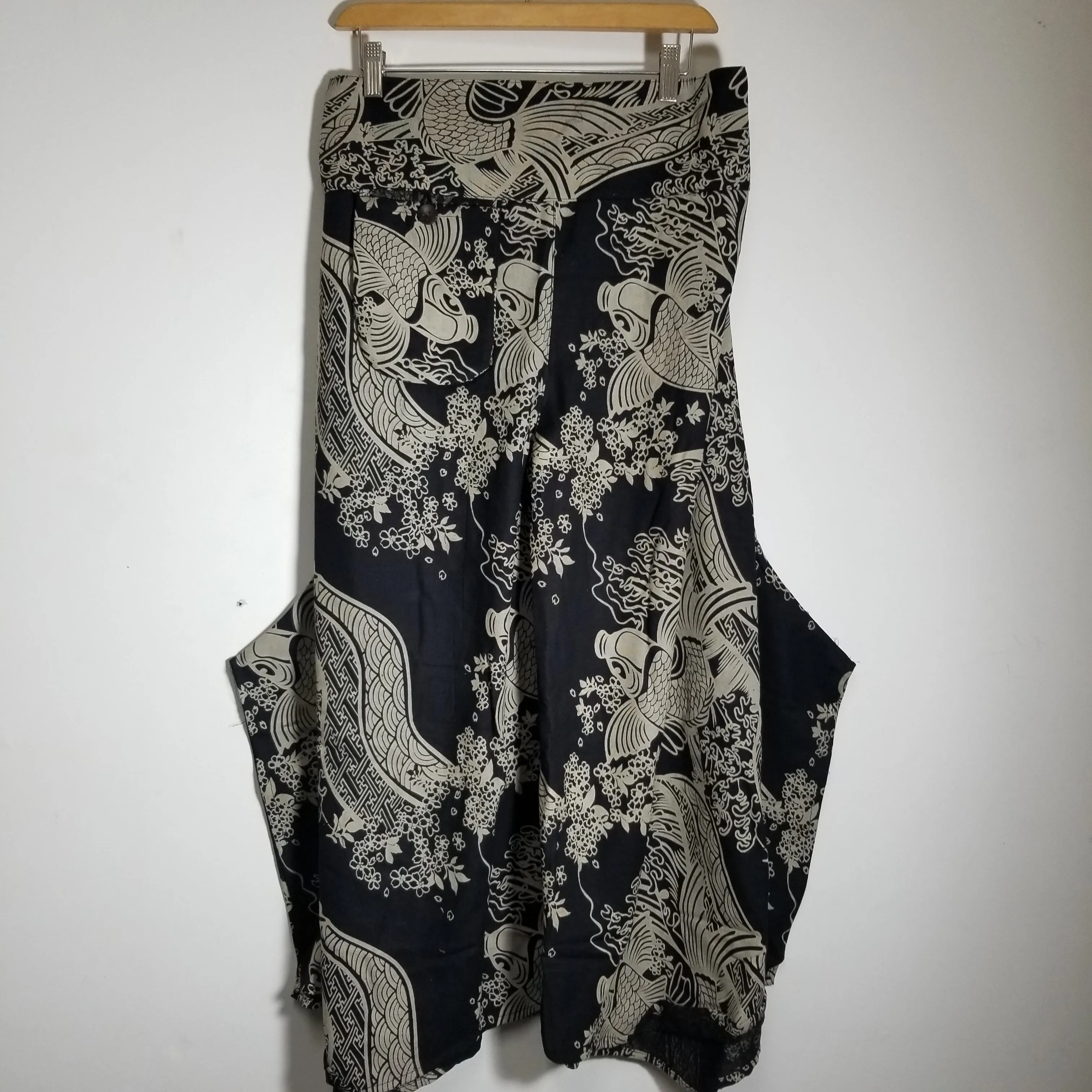 Waves koi wide leg pants