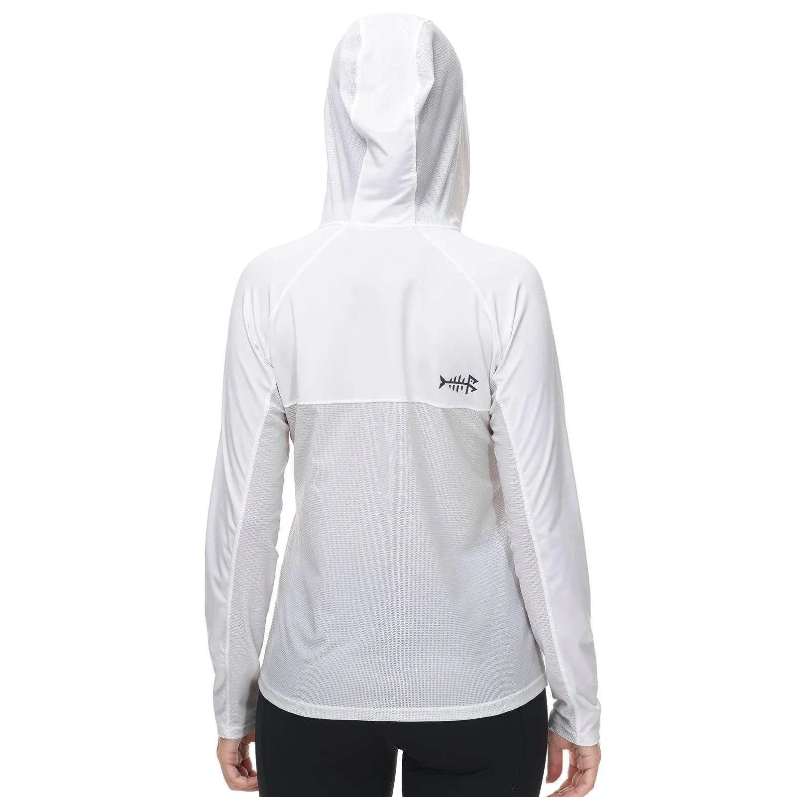 Women’s UPF 50  Long Sleeve Hoodie Half Zip Shirt