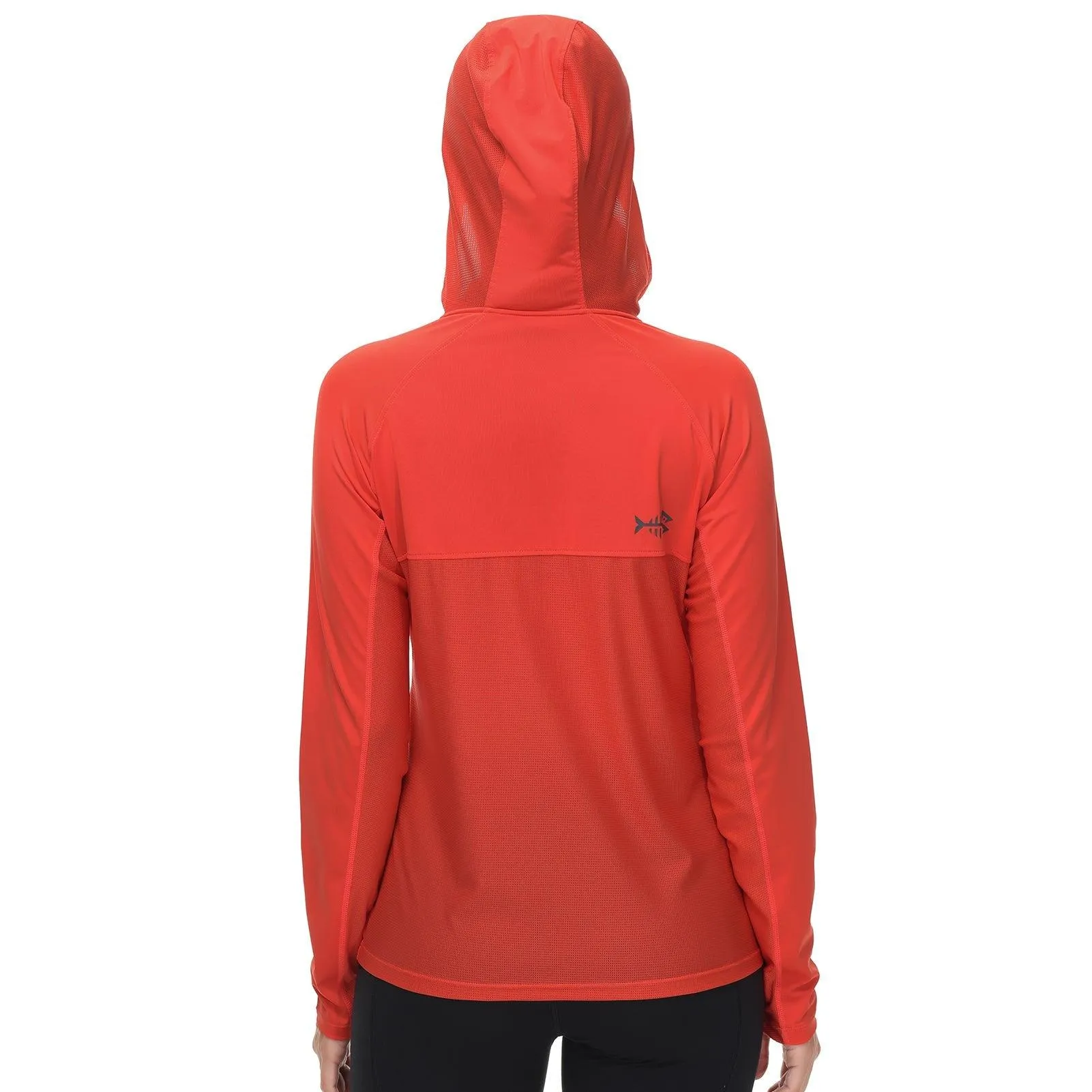 Women’s UPF 50  Long Sleeve Hoodie Half Zip Shirt