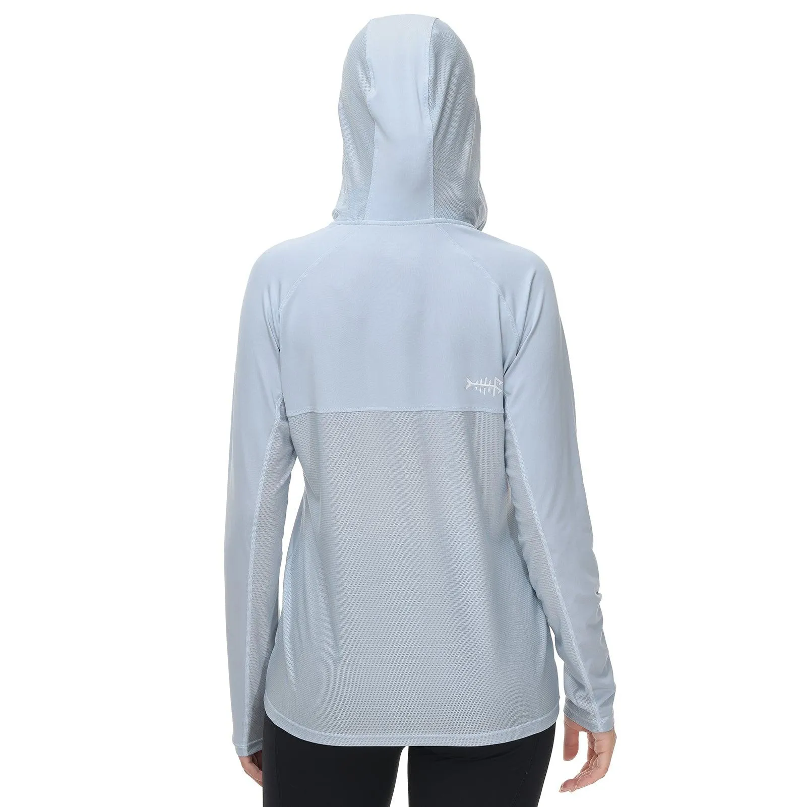 Women’s UPF 50  Long Sleeve Hoodie Half Zip Shirt