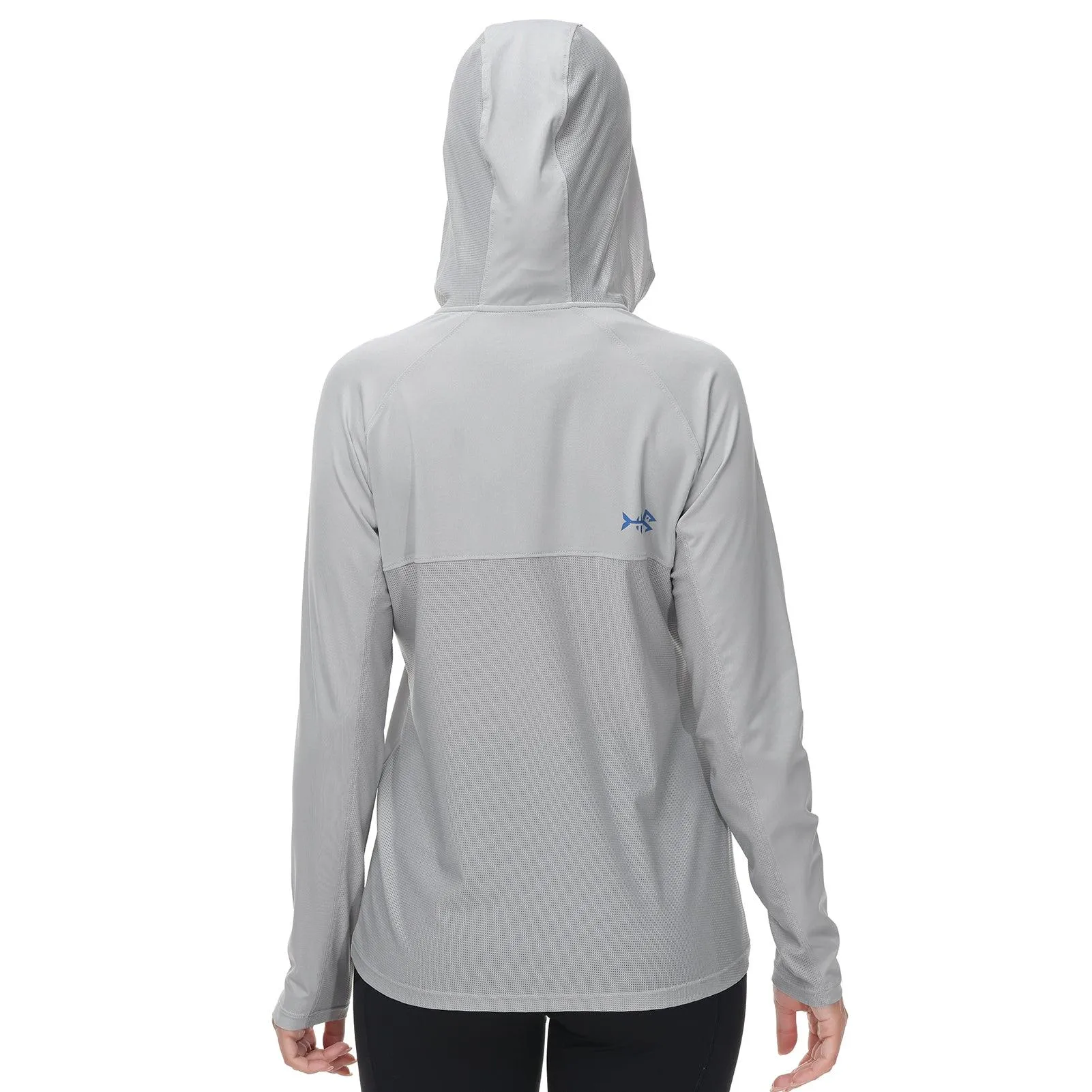 Women’s UPF 50  Long Sleeve Hoodie Half Zip Shirt