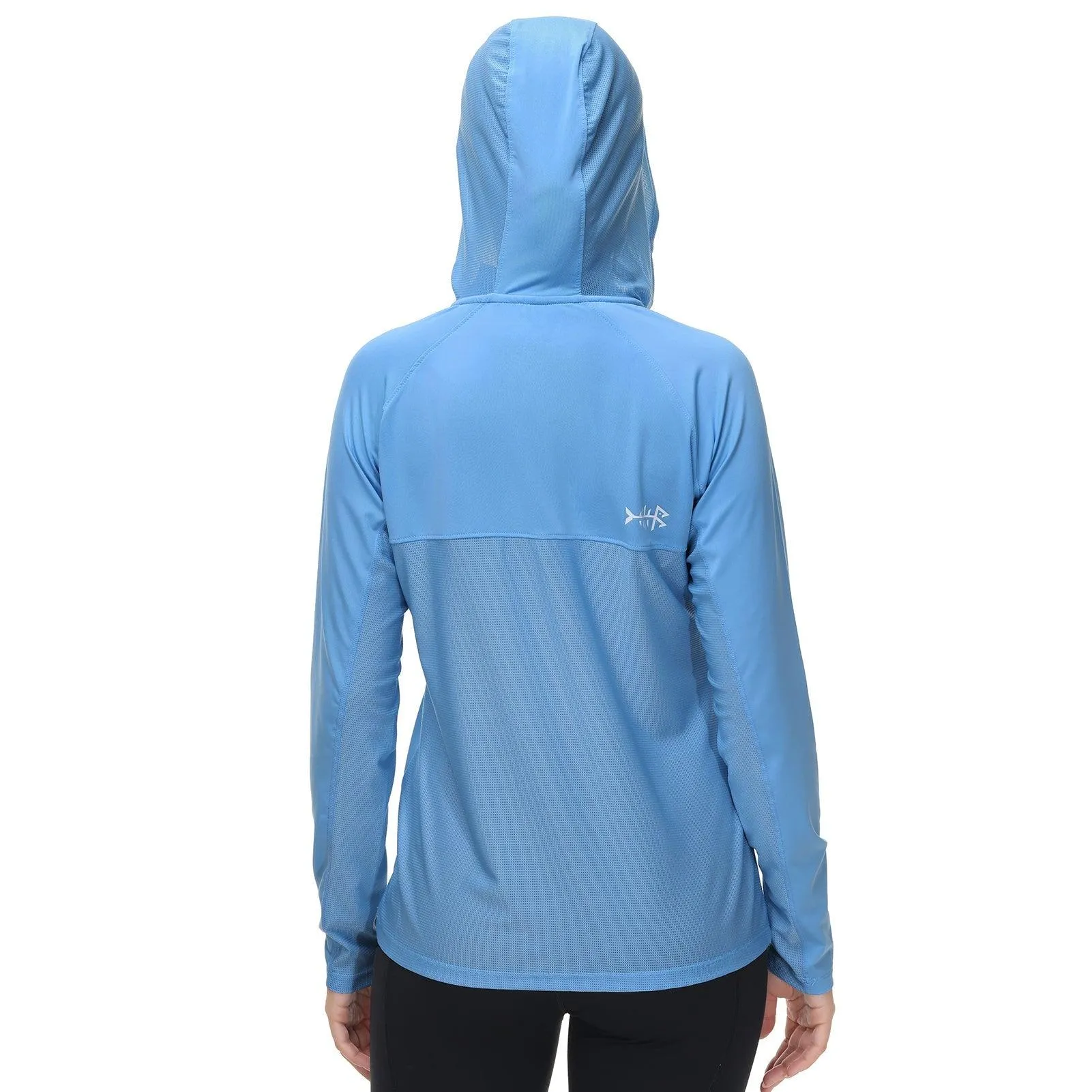 Women’s UPF 50  Long Sleeve Hoodie Half Zip Shirt